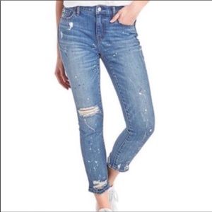 GAP 1969 “Best Girlfriend” Destructed Jeans Size 28